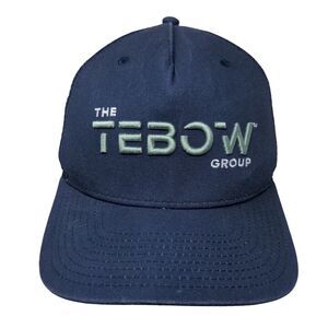 The Tebow Group Snapback Trucker Hat Blue One Size Mesh Back 6 Panel Dome Hats